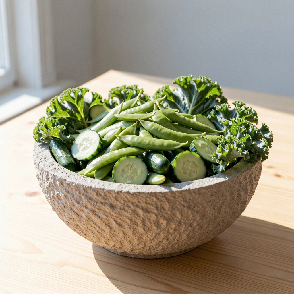 Świeże warzywa w misce